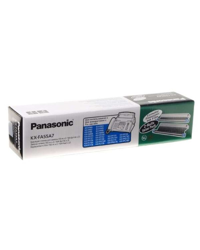 Термоплівка Panasonic KX-FA55A7 (2x50m) для KX-FM90, KX-FC195, KX-FP82 / 88/153/158, FPG175