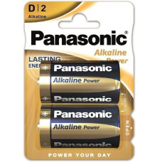 Battery Panasonic LR20REB/2BP ALKALINE POWER alkaline D(LR20) blister, 2 pcs.