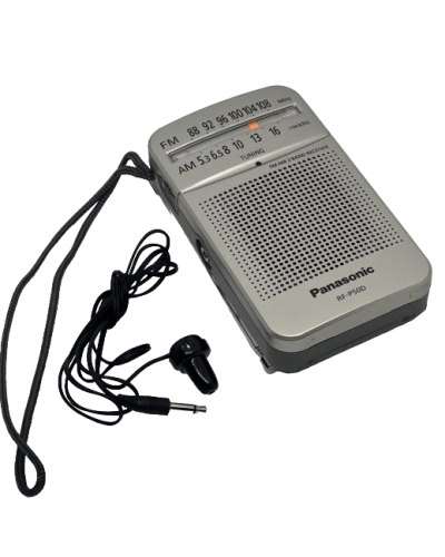 Радиоприемник Panasonic RF-P50DGC-S c наушником в комлекте
