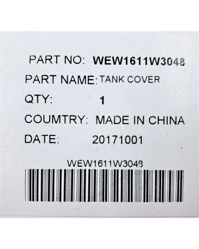 Часть корпуса (крышка контейнера для воды) к ирригатору Panasonic WEW1611W3048