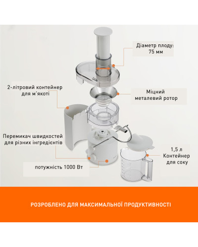 Соковыжималка Panasonic MJ-CB100WTQ