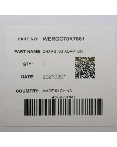 Сетевой адаптер к машинке для стрижки Panasonic WERGC70K7661 (RE9-86)