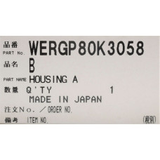 Передняя часть корпуса к машинке для стрижки Panasonic WERGP80K3058