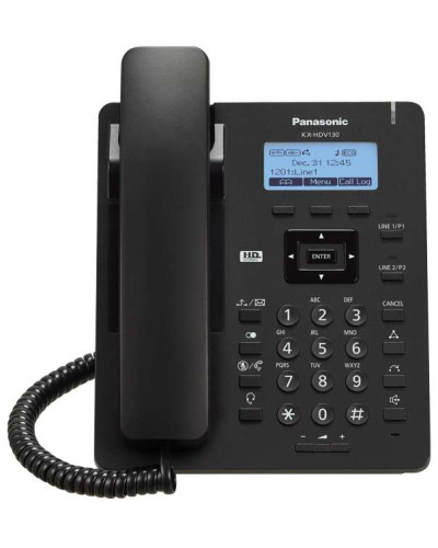 Проводной IP-телефон Panasonic KX-HDV130RUB