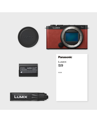 Цифрова фотокамера Panasonic Panasonic Lumix S DC-S9E-R Body Crimson Red