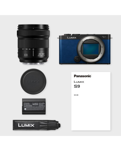 Цифровая фотокамера Panasonic Lumix S DC-S9KE-A Kit S-R2060E f/3.5-5.6 Night Blue