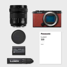 Digital camera Panasonic Lumix S DC-S9KE-R Kit S-R2060E f/3.5-5.6 Crimson Red
