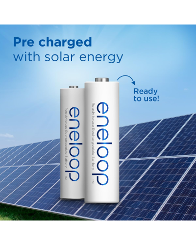 Panasonic Eneloop BK-3MCDE/2CP NI-MH Battery AA 2000 mAh, 2 pcs. Panasonic Eneloop BK-3MCDE/2CP NI-MH Battery AA 2000 mAh, 2 pcs.