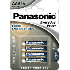 Battery Panasonic LR03REE/4BP EVERYDAY POWER alkaline AAA blister, 4 pcs.