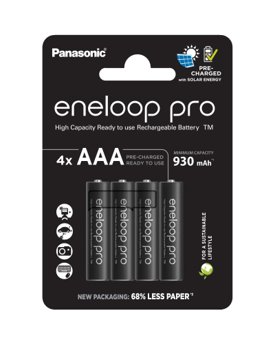 Аккумулятор Panasonic BK-4HCDE/4CP Eneloop Pro NI-MH AAA 930 мАч 4CP