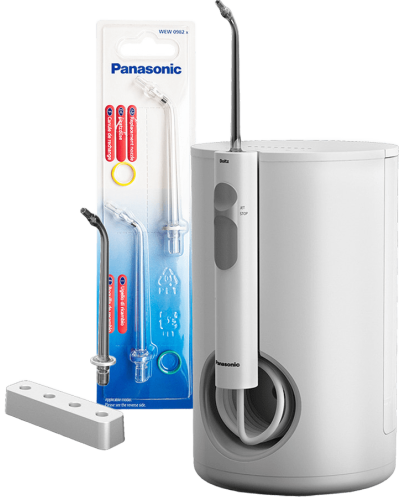 Ирригатор Panasonic EW1611W520-AS с 4 насадками