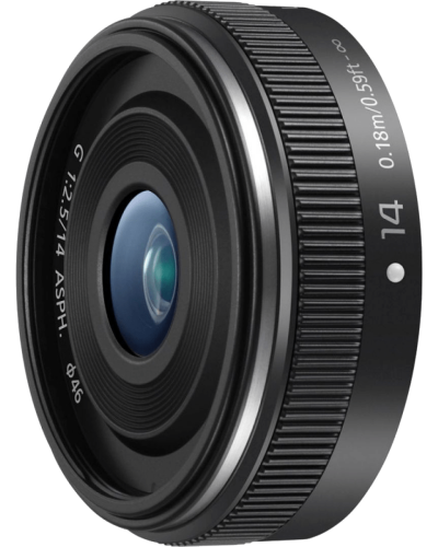 Объектив Panasonic H-H014AE-K Micro 4/3 Lens 14mm F/2.5 OPENBOX