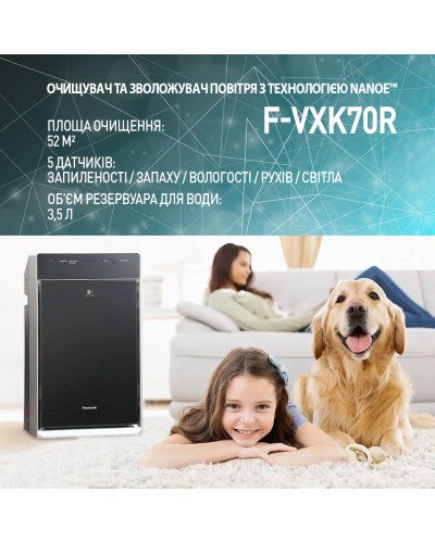 Очиститель воздуха Panasonic F-VXK70R-K OPENBOX