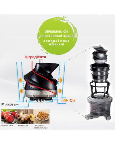 Соковыжималка шнековая Panasonic MJ-L500STQ