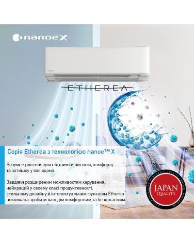 Кондиционер Panasonic Etherea CS-XZ20ZKEW/CU-Z20ZKE Silver