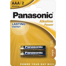 Battery Panasonic LR03REB/2BP ALKALINE POWER alkaline AAA blister, 2 pcs.
