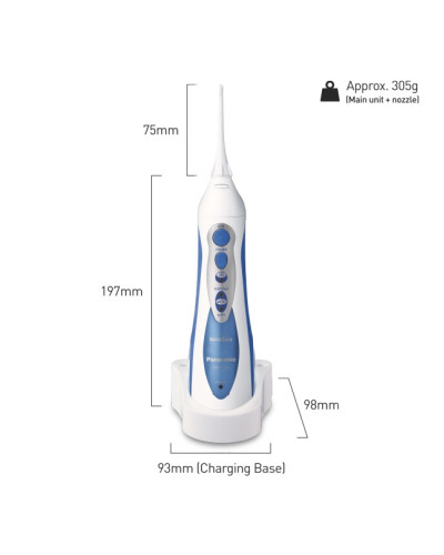 Ірригатор Panasonic EW1211A321 з 2 насадками Ірригатор Panasonic EW1211A321 з 2 насадками