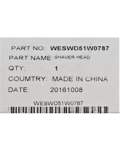 Часть корпуса (головка) для эпилятора Panasonic WESWD51W0787