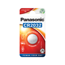Батарейка Panasonic CR-2032EL/1B літієва CR2032 блістер, 1 шт.