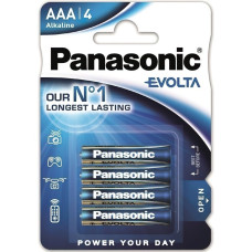 Battery Panasonic LR03EGE/6B2F EVOLTA alkaline AAA blister, 6 pcs.