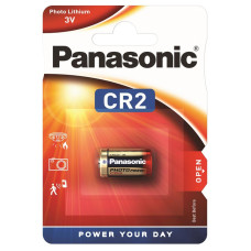 Батарейка Panasonic CR-2L/1BP литиевая CR2L блистер, 1 шт.